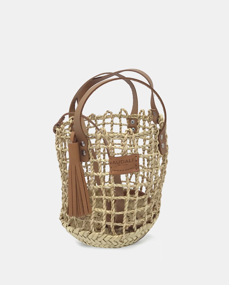 Cabas de plage moyen en mesh serré