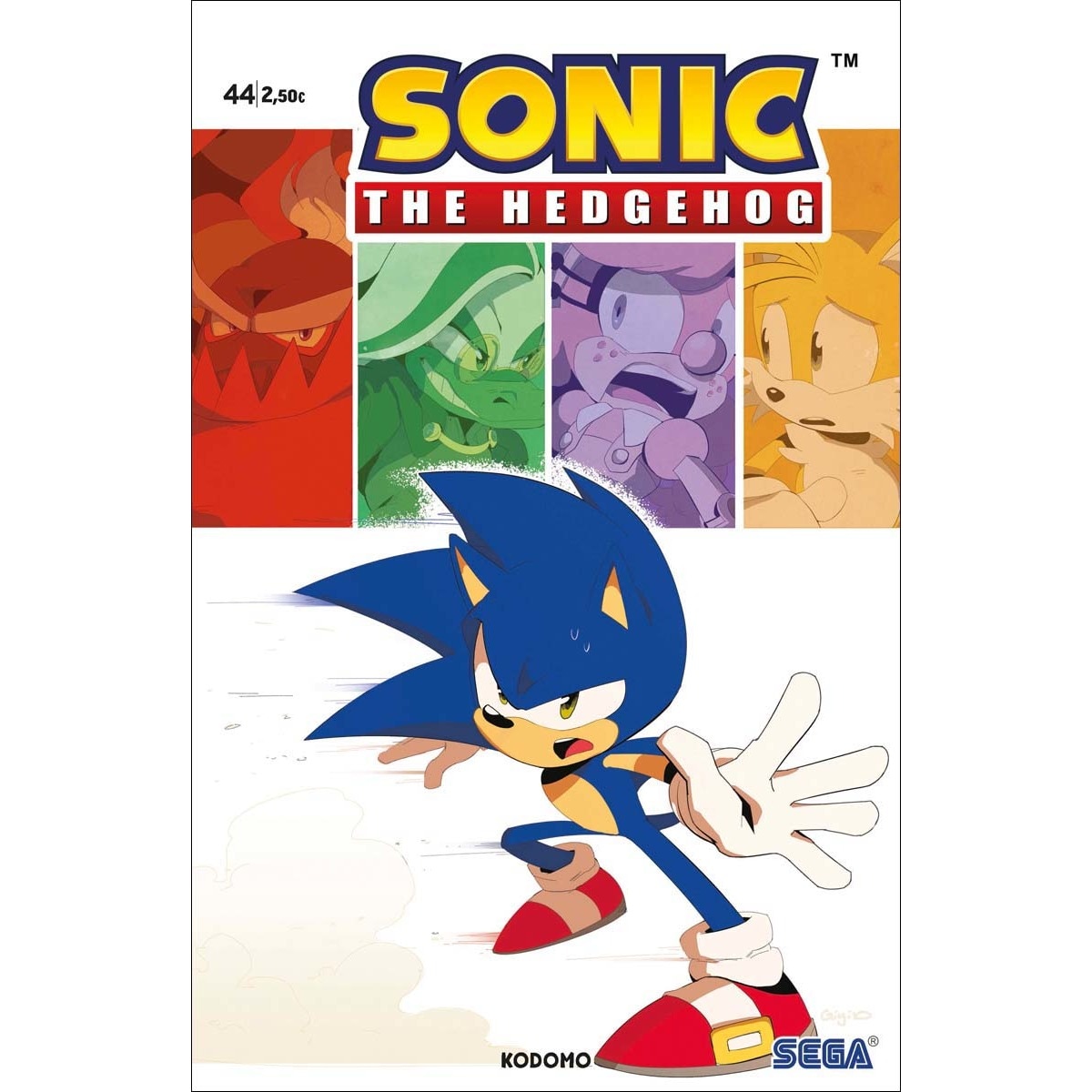 Sonic: The Hedhegog núm. 44 (Capa mole) 1