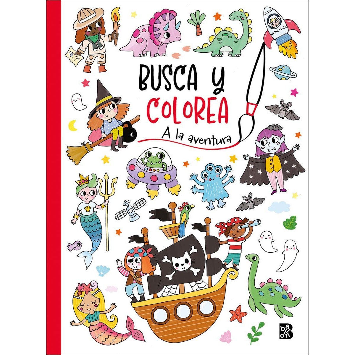 BUSCA Y COLOREA - A LA AVENTURA (Capa mole) 1