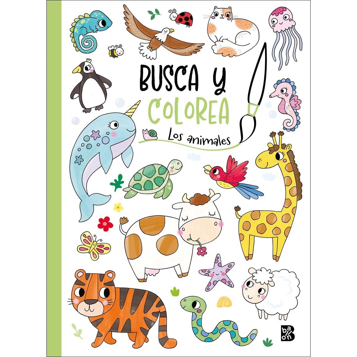 BUSCA Y COLOREA - LOS ANIMALES (Capa mole) 1