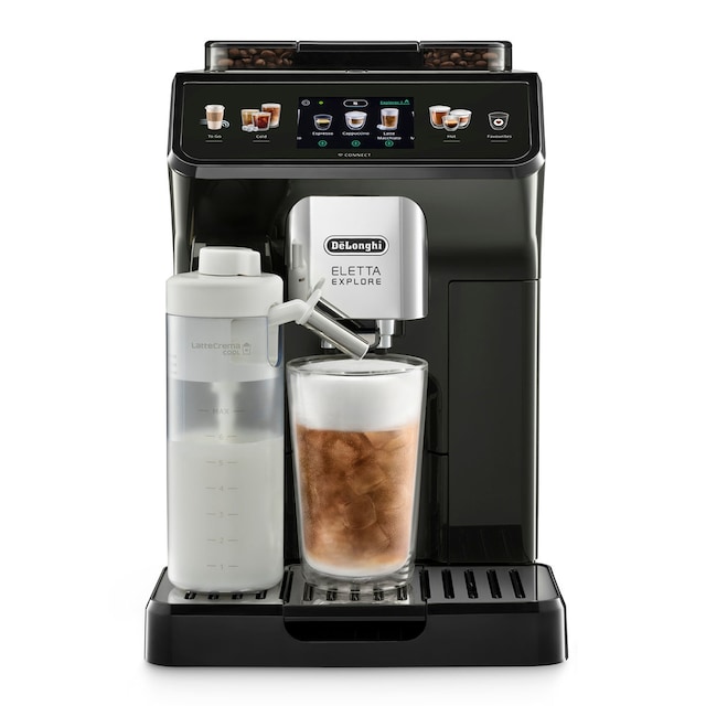 Imagen 0 de Cafetera superautomática De´Longhi Eletta Explore ECAM450.65.G con programas de bebidas de café frías y calientes