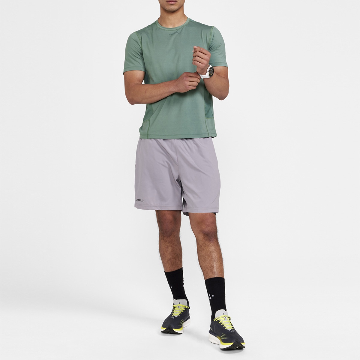 T-shirt de Homem ADV Essence Verde-4
