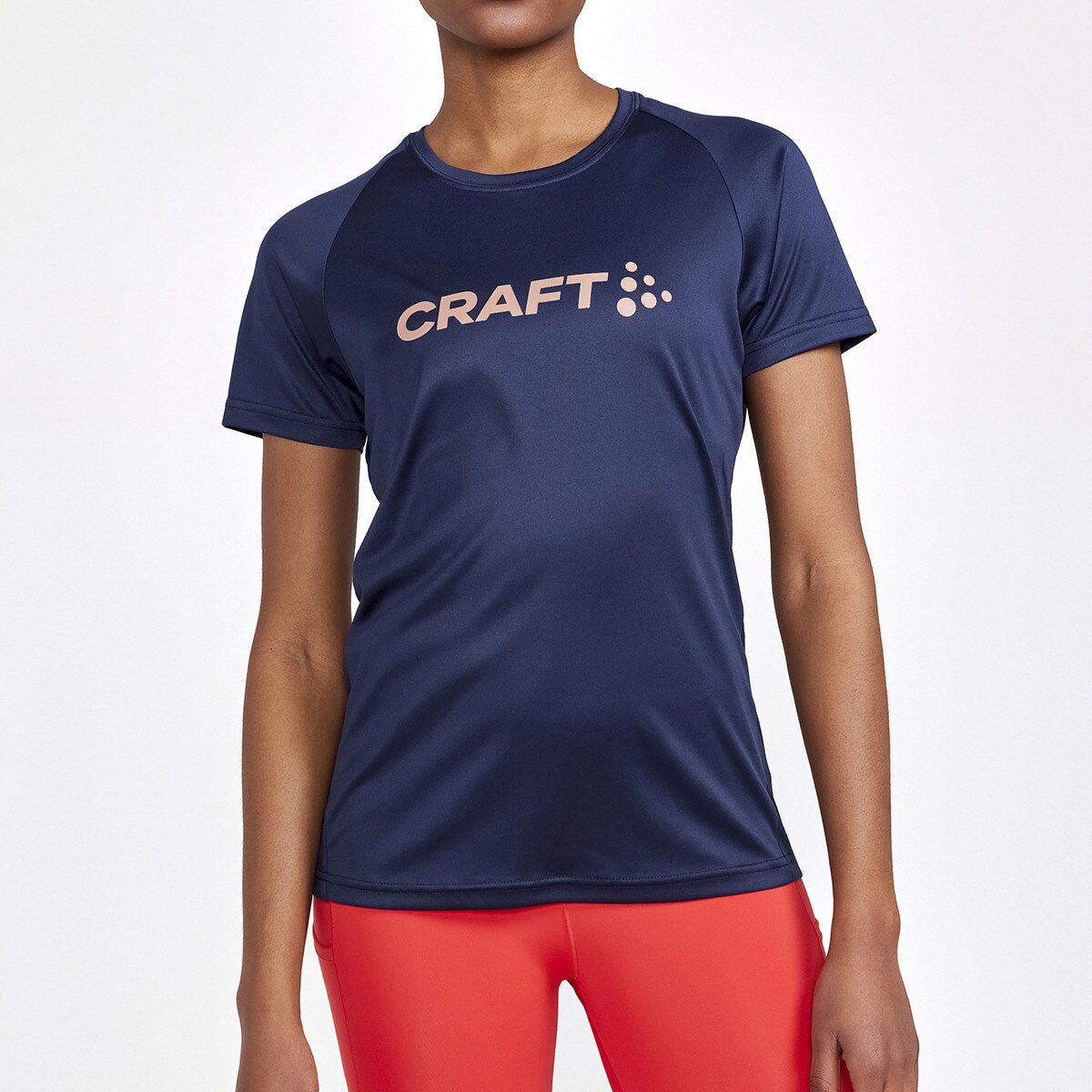 Camiseta de mujer Core Essence Logo Craft Azul marino-1