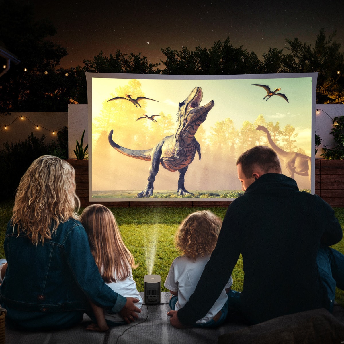 Proyector inteligente XGIMI Mogo 2 Pro, Full HD, Android TV Gris-10