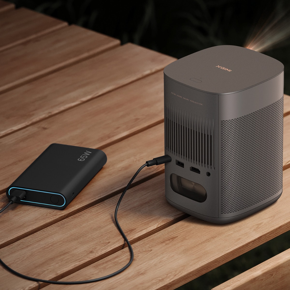 Proyector inteligente XGIMI Mogo 2 Pro, Full HD, Android TV Gris-11