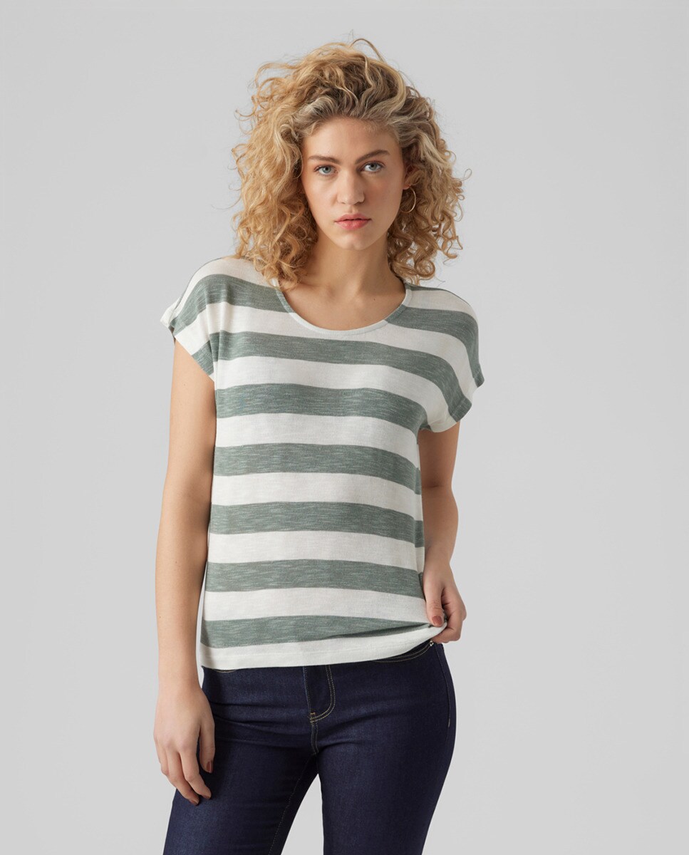 Tshirt basic à manches courtes