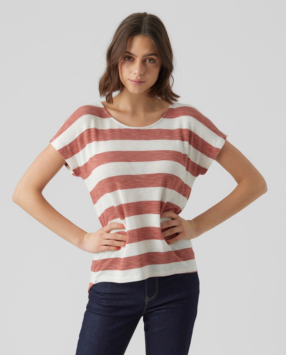 Tshirt basic à manches courtes