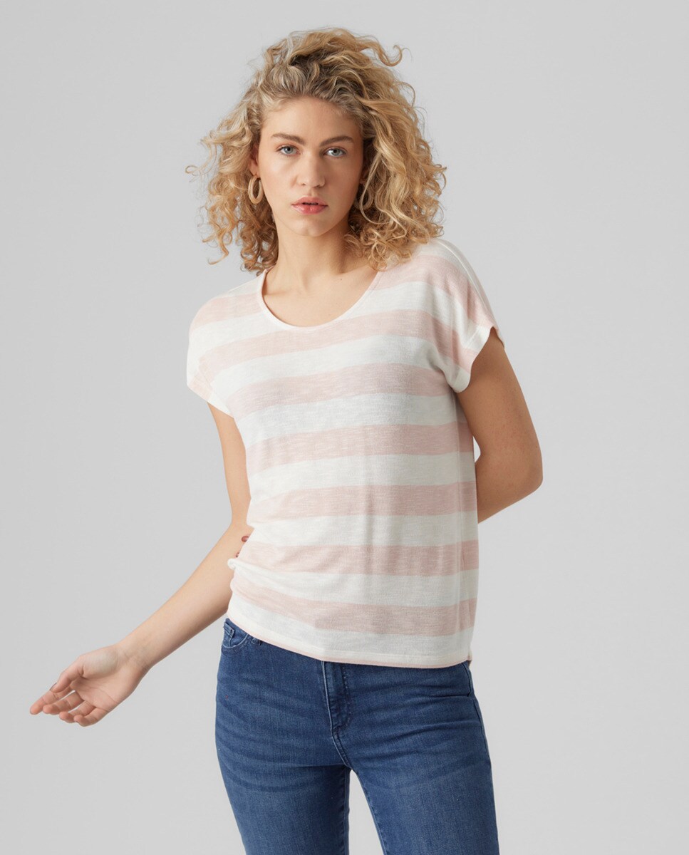 Tshirt basic à manches courtes