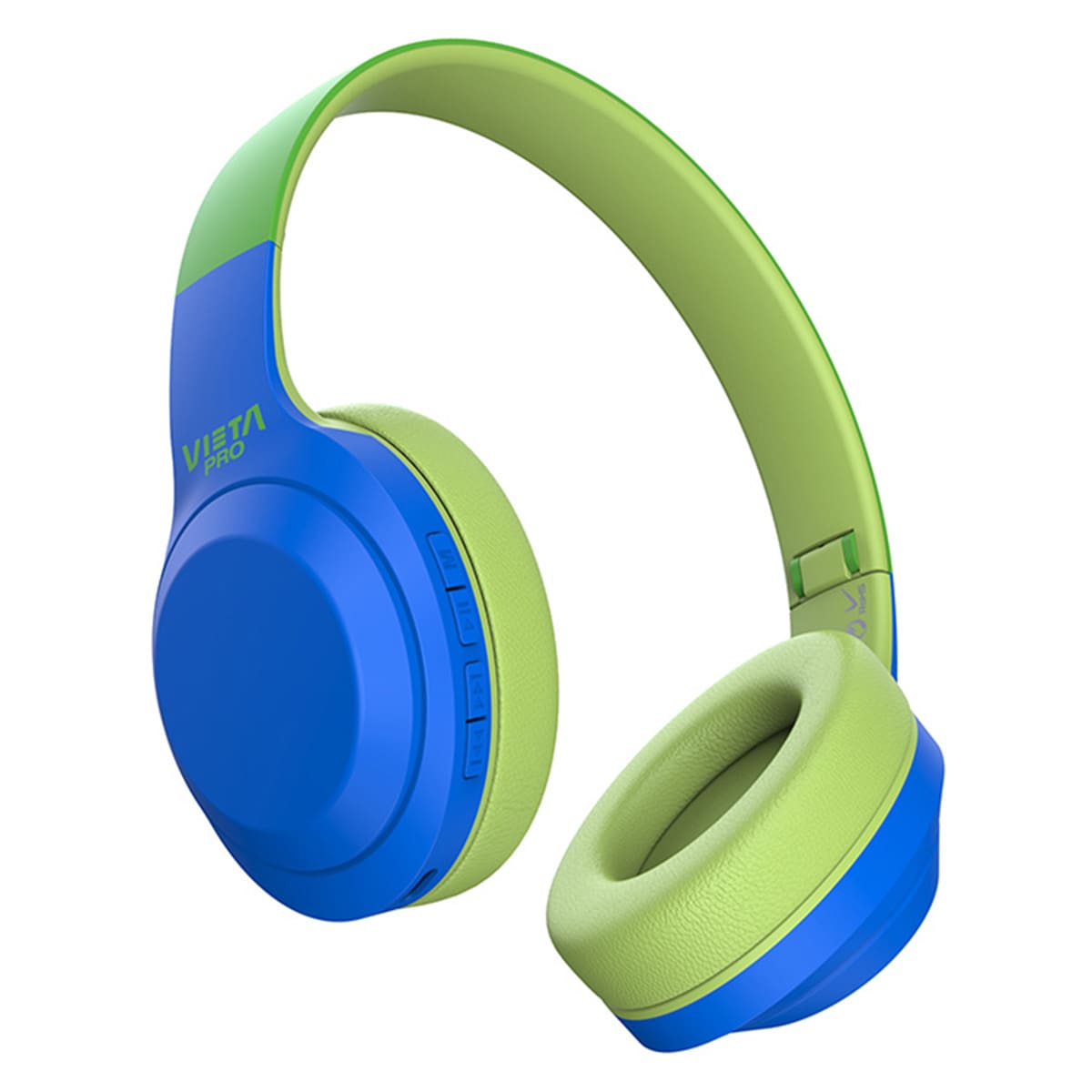 Auscultadores Vieta Pro Kids 2 Bluetooth, Sem Fios - Verde e Azul Azul / Verde-2