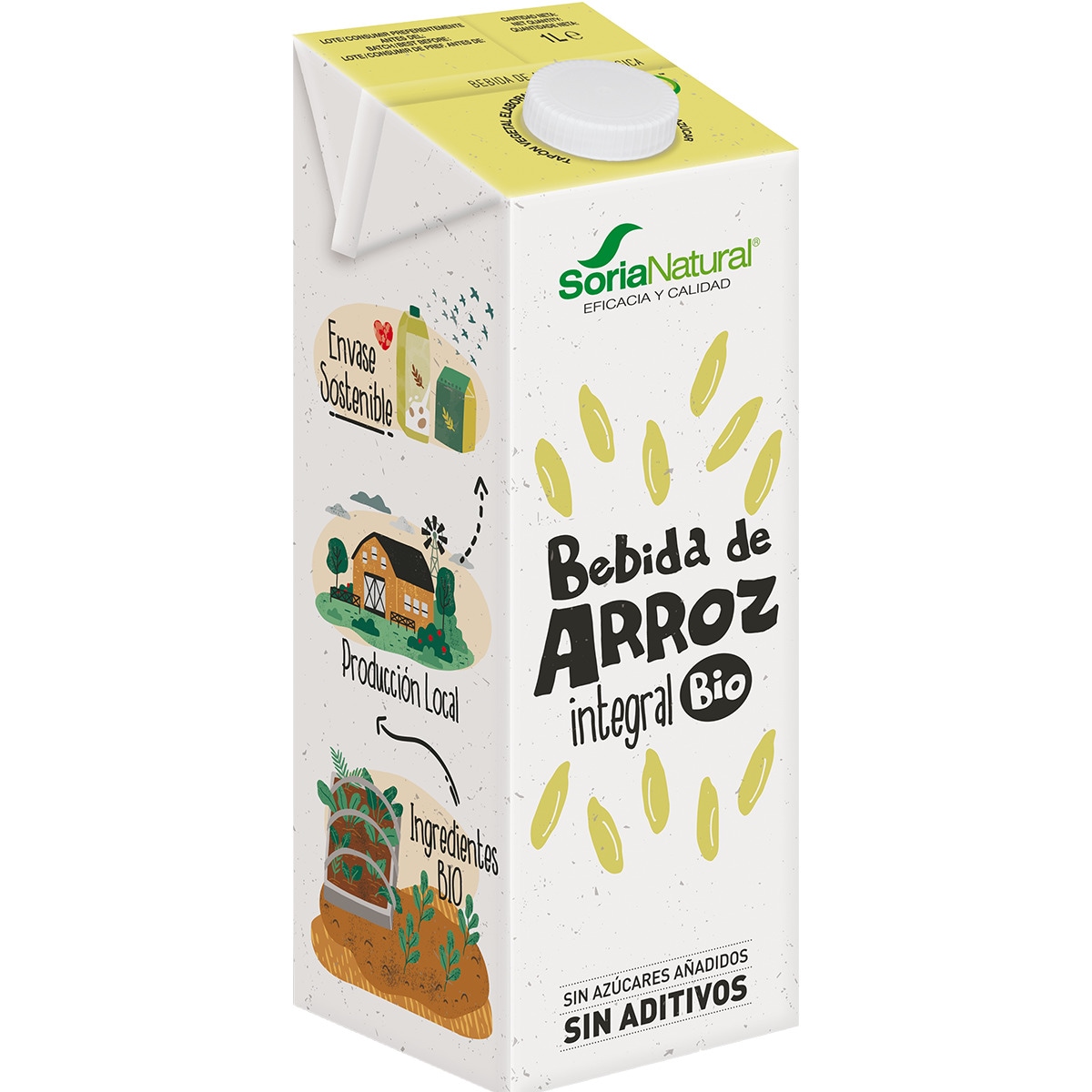 Bebida de Arroz W3-6 Biológica 1 L