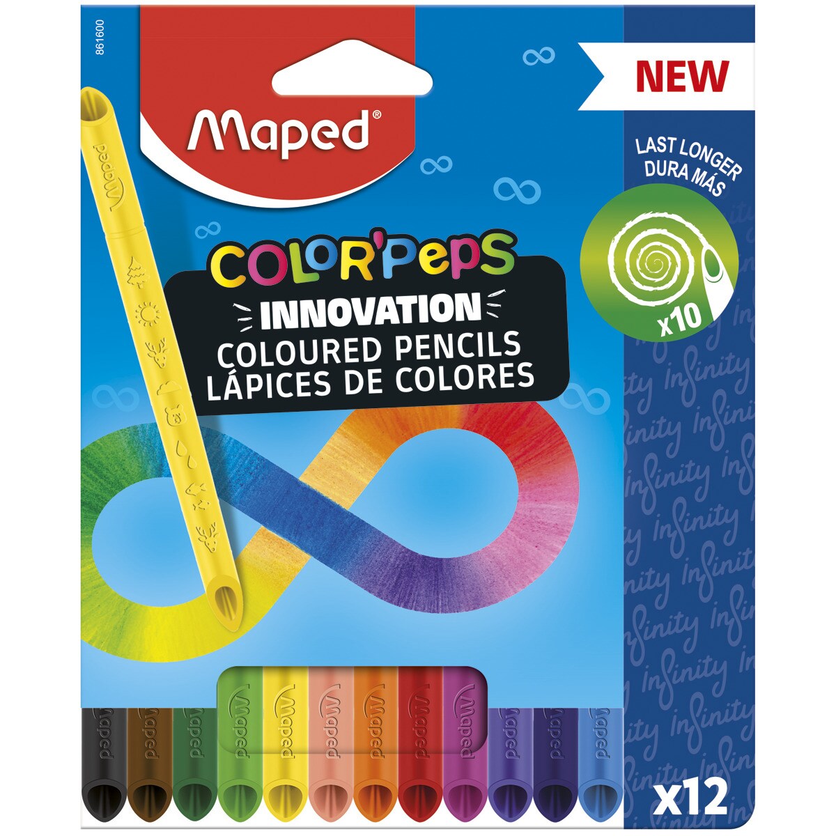 Lápis de Cor Infinity Multicolor-1