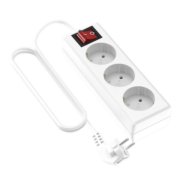 Imagen 0 de Base Eléctrica Multiple 3 enchufes 5 m 420020
