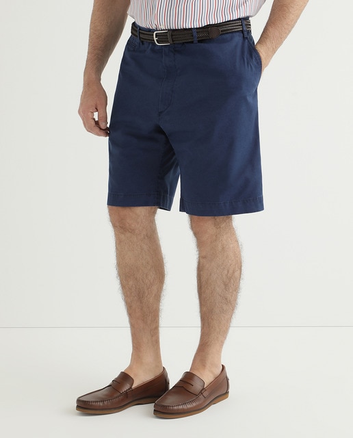 Imagen 0 de Bermuda de hombre lisa blanca tallas grandes