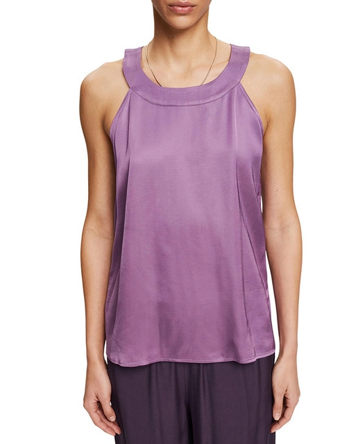 Imagen 0 de Blusa de mujer viscosa satinada