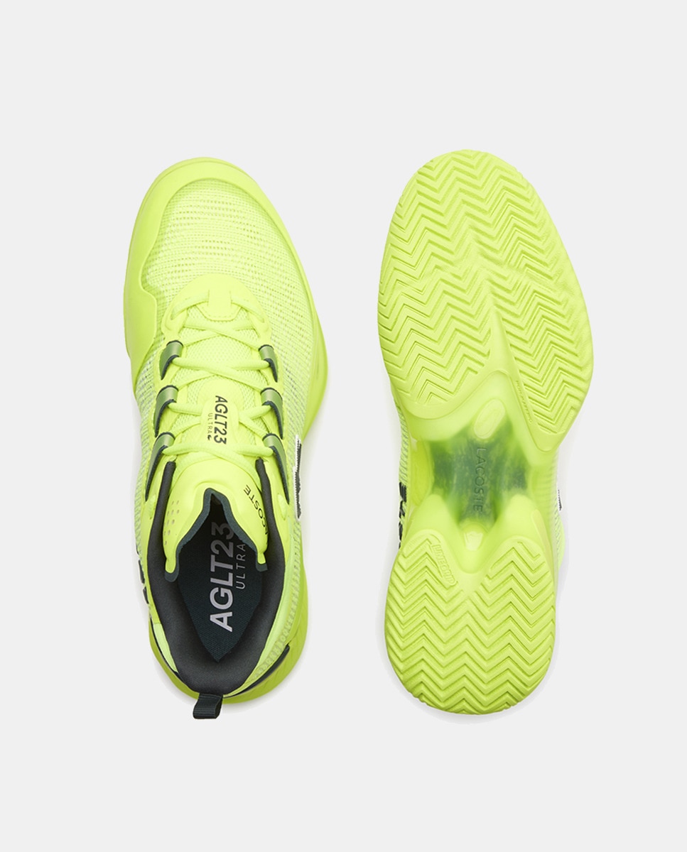Zapatillas AG-LT23 Ultra de hombre en tela Amarillo Lacoste · El