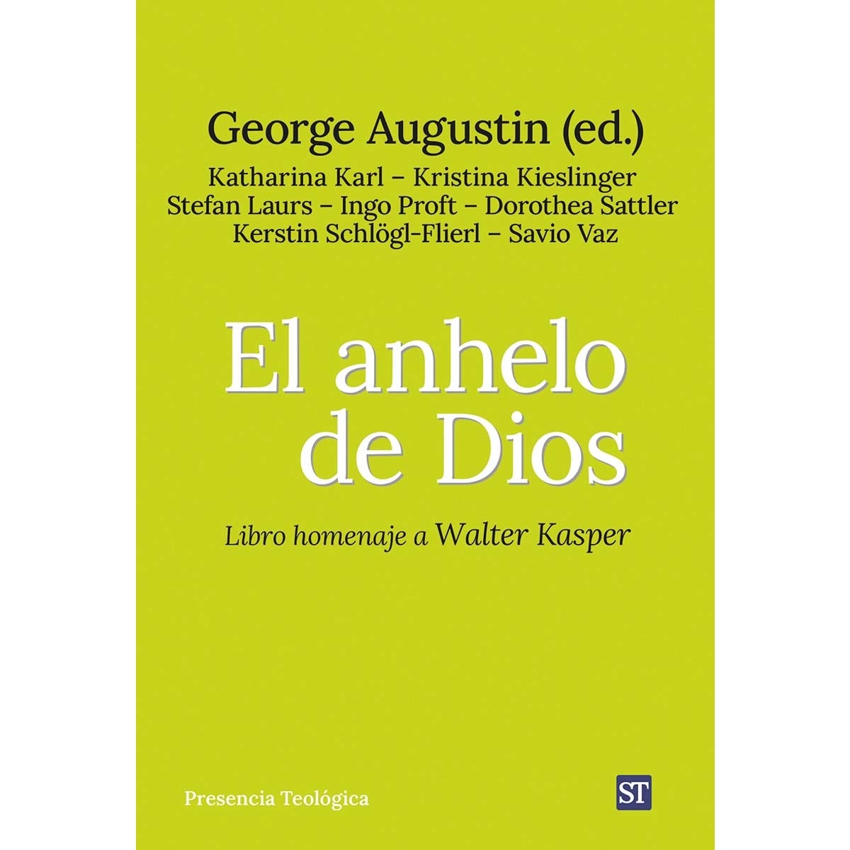 Imagem 0 de El anhelo de Dios: Libro homenaje a Walter Kasper
