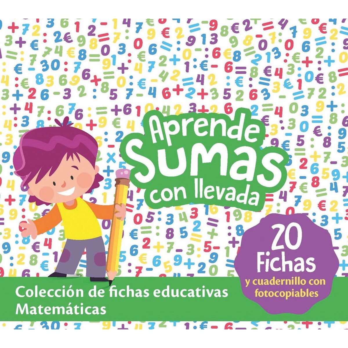 Imagem 0 de Cajas Educativas. Matemáticas: Aprende sumas con llevada. (Capa mole)