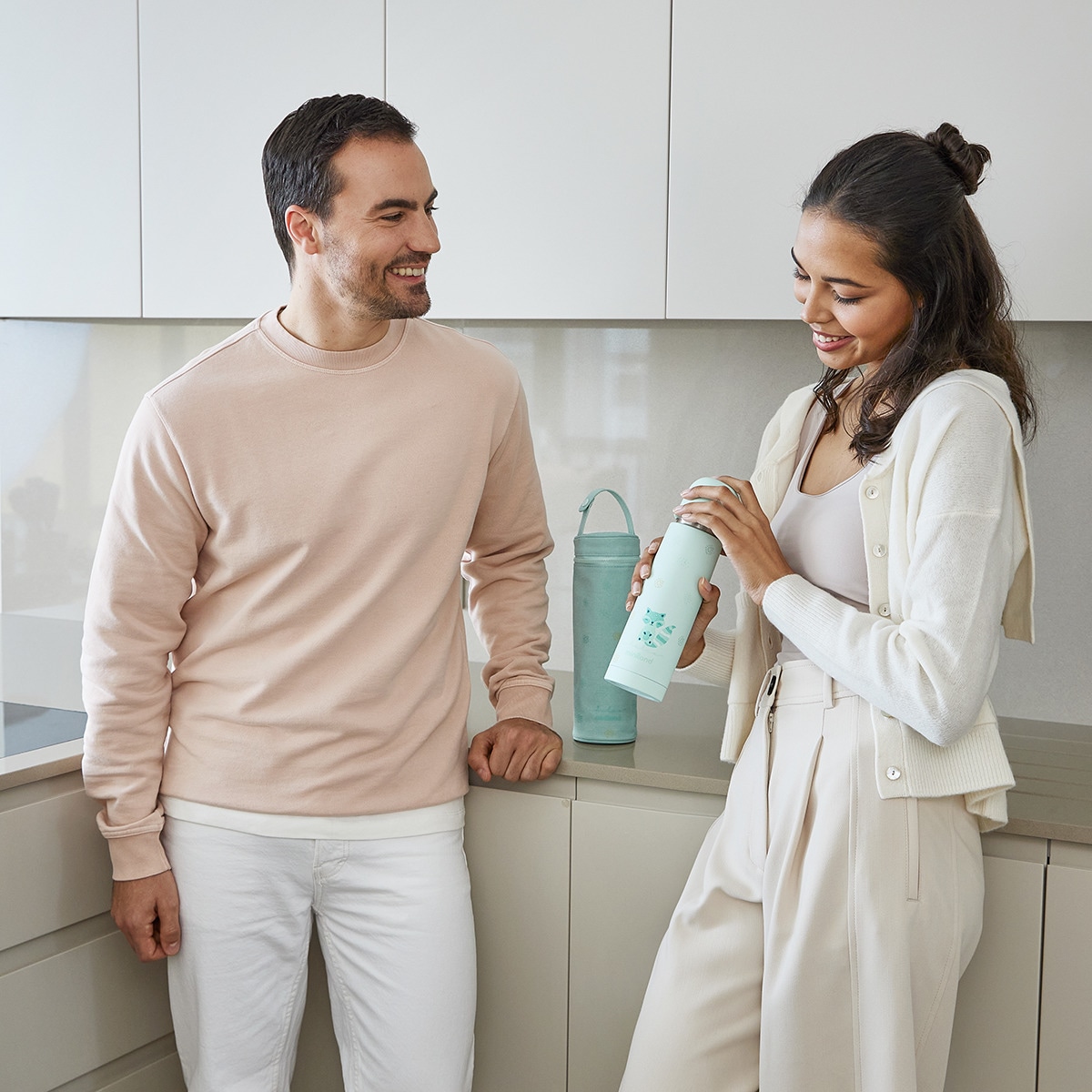 Termo líquidos Miniland Thermy 500ml colección Dolce Verde menta-5