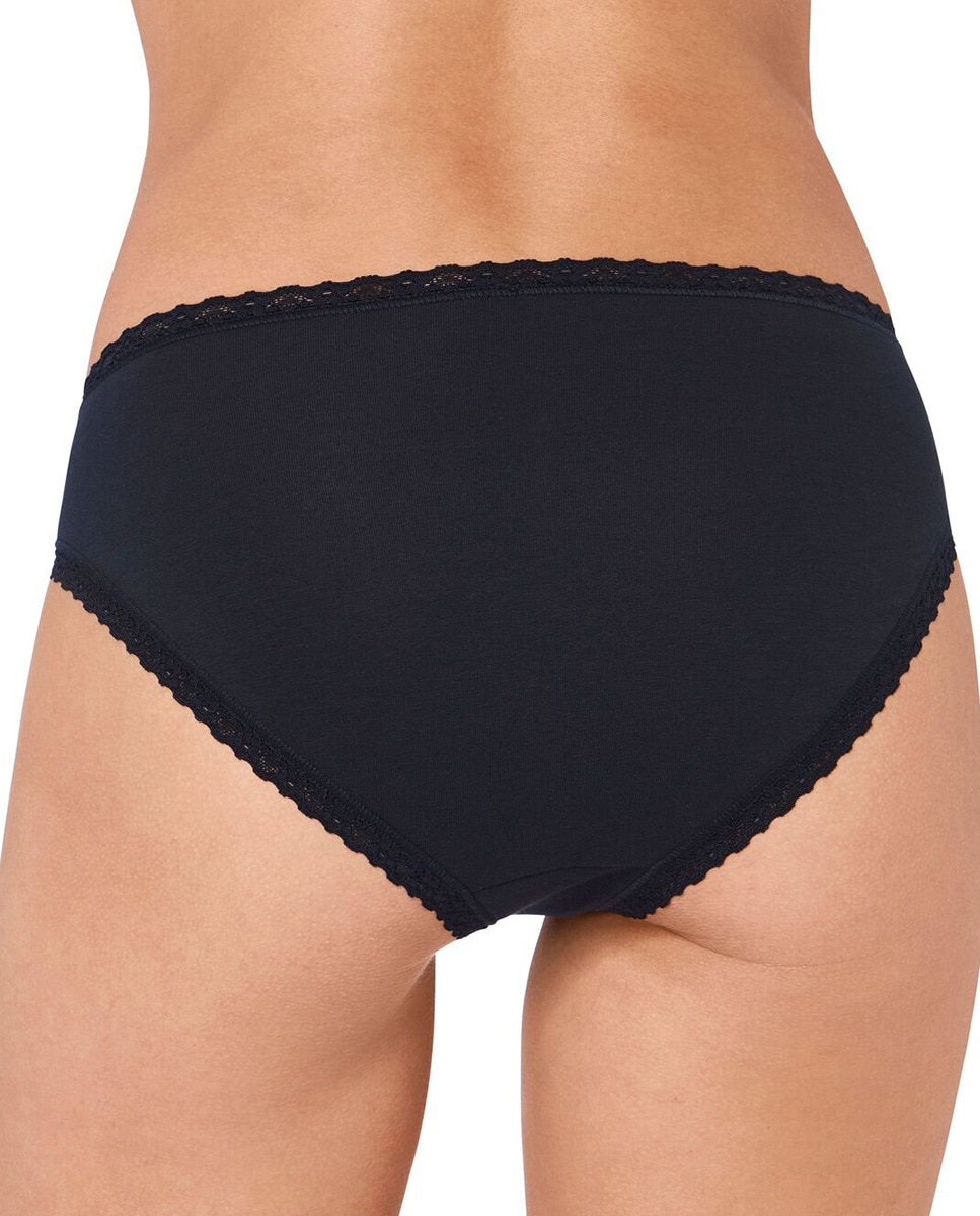 Cuecas de mulher Sloggi normais brancas Preto-2