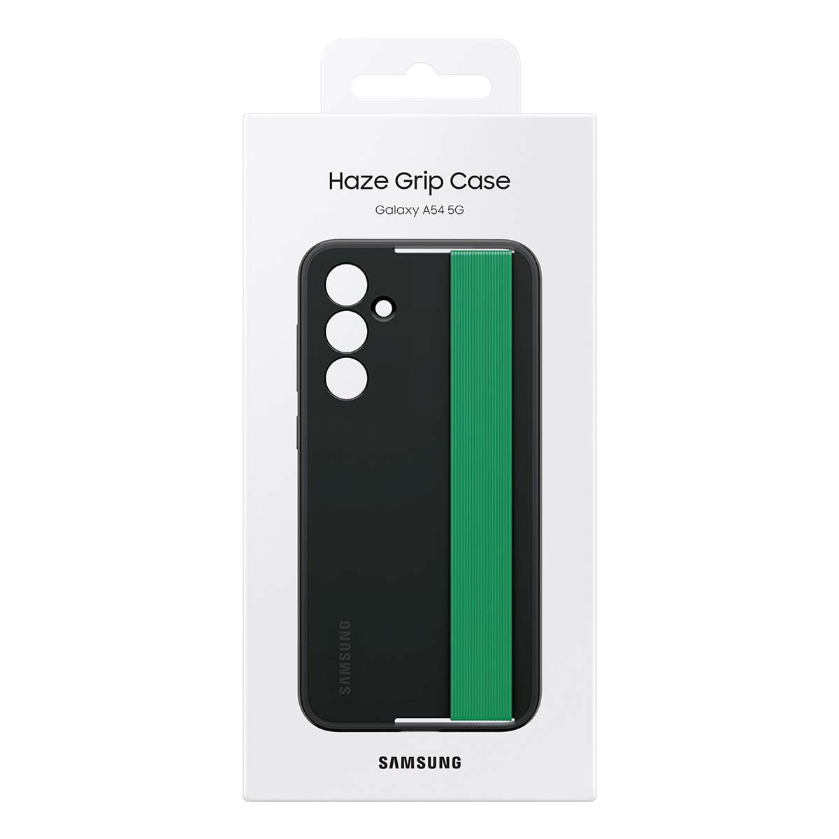 Carcasa con agarre negro para Samsung Galaxy A54 Negro-5