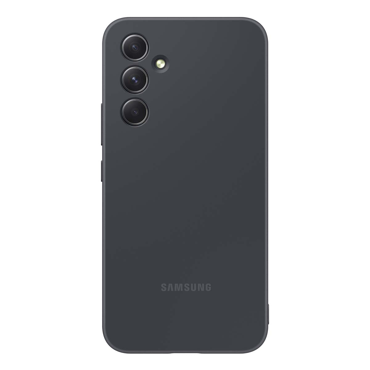 Funda de silicona negra para Samsung Galaxy A54 Negro-2