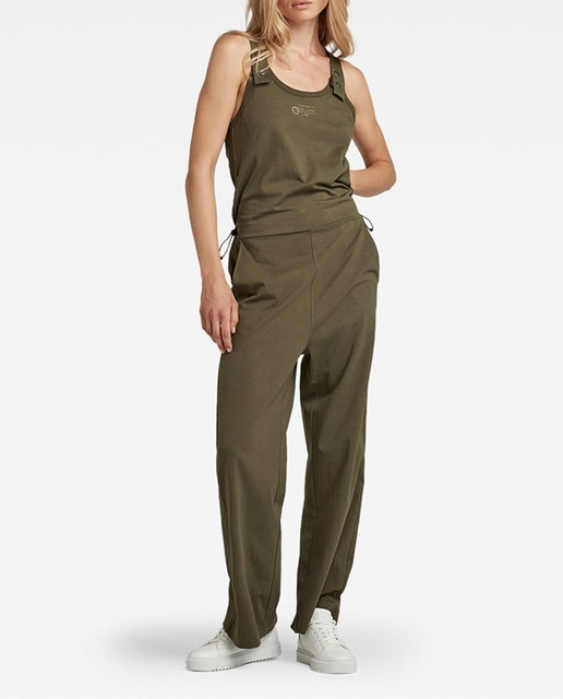 Imagen 0 de Mono Tank Suit adjustable de corte holgado y pernera recta