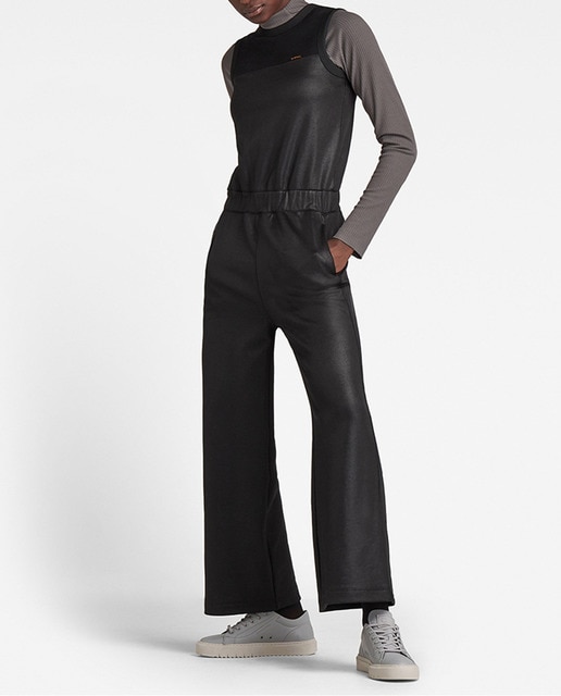 Imagen 0 de Mono Wide Leg con diseño de corte recto y silueta de pernera ancha
