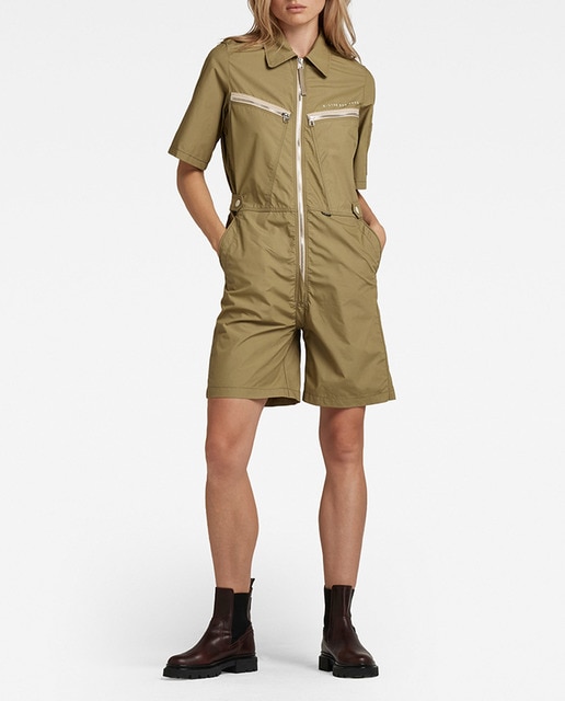 Imagen 0 de Mono Multi Zip con largo acortado y muchos bolsillos