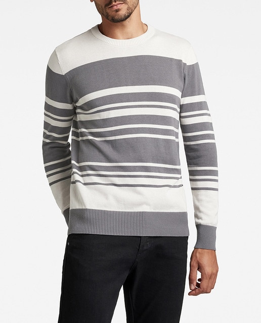 Imagen 0 de Jersey Stripe de hombre con diseño a rayas incorporado en el punto