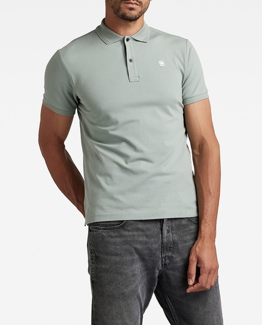 Imagen 0 de Polo Dunda Slim de hombre con diseño acanalado en el cuello y en los puños