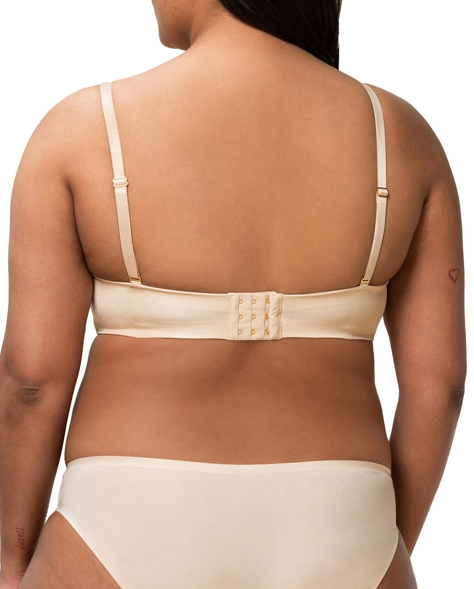 Soutien de mulher Triumph bandeau com espuma Bege-2