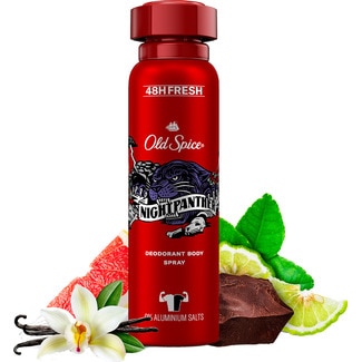 Desodorizante NightPanther Spray embalagem 150 ml - Old Spice