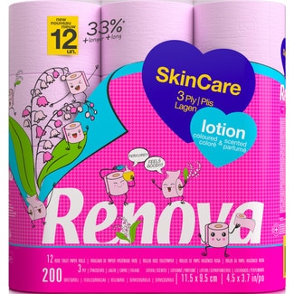 Papel Higiénico embalagem 12 unidades - Renova