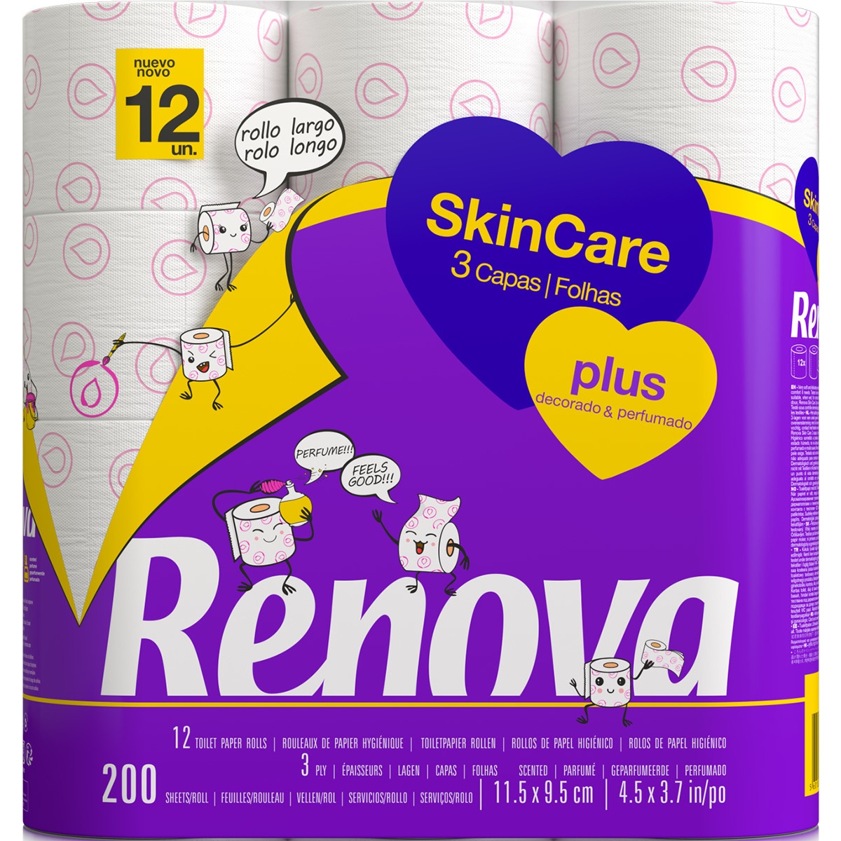 Papel Higiénico Plus embalagem 12 unidades