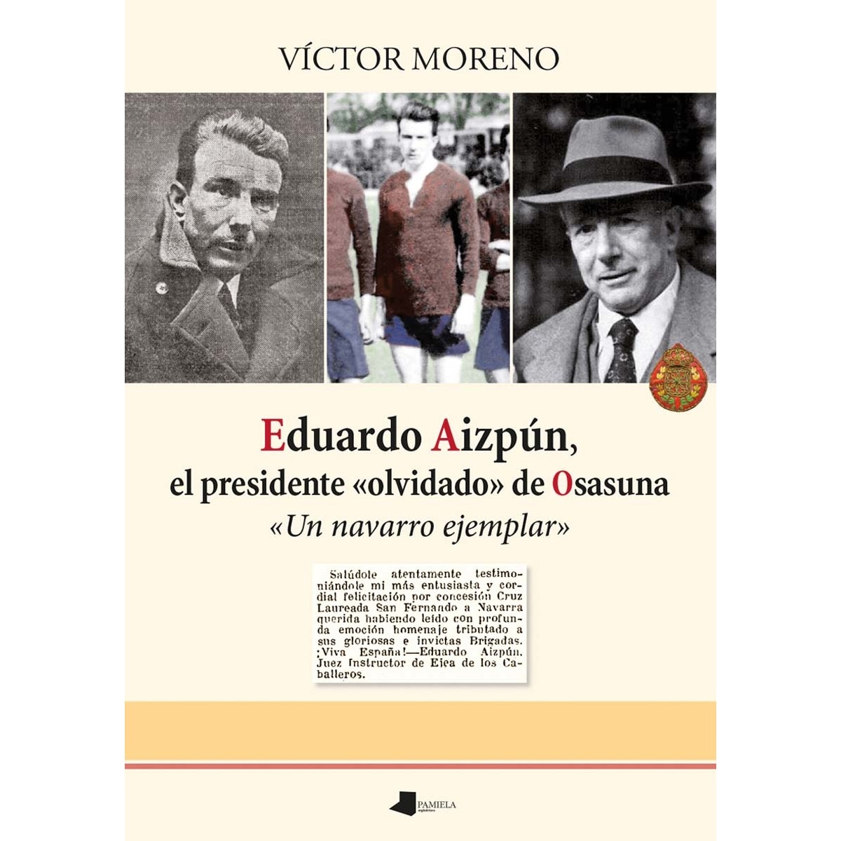 Eduardo aizpún, el presidente «olvidado» de osasuna (Capa mole) 1
