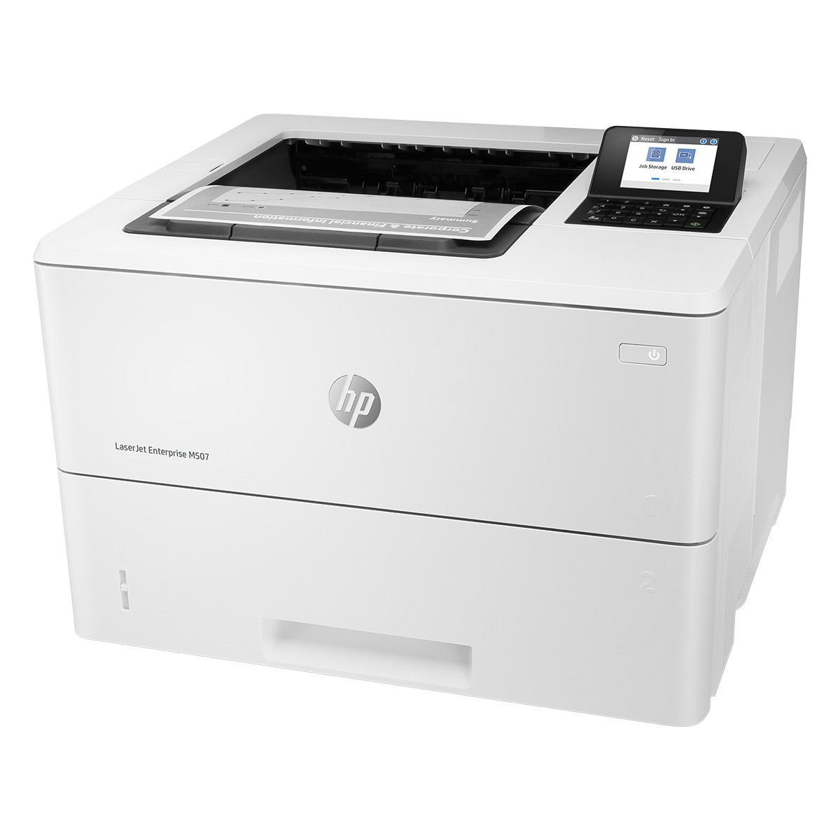 Impresora HP LaserJet Enterprise M507dn Blanco-4