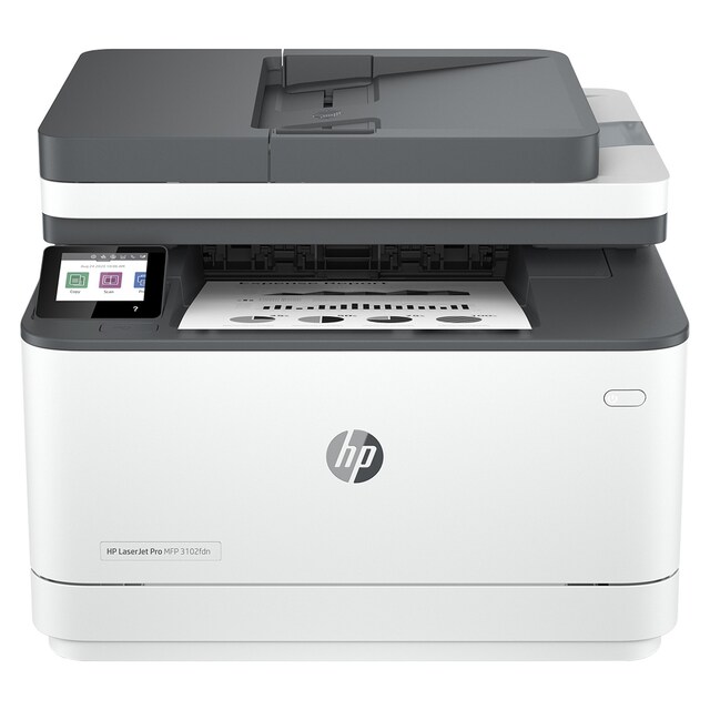Imagen 0 de Impresora Multifunción HP LaserJet Pro MFP 3102fdn, Fax, compatible con Instant Ink