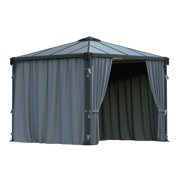 Imagen 0 de Cortinas para Cenadores Palermo 295 x 295 y 360 x 360, Milano 309 x 309 y Martinique 360 x 296 - 4 piezas