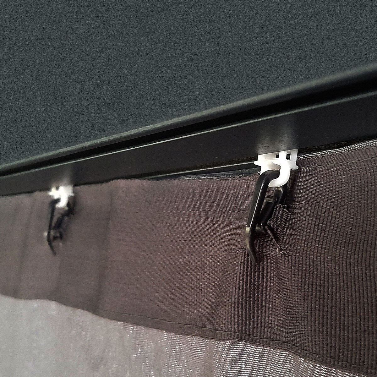 Cortinas para Cenador Dallas 425 x 363 - 4 piezas Gris oscuro-5