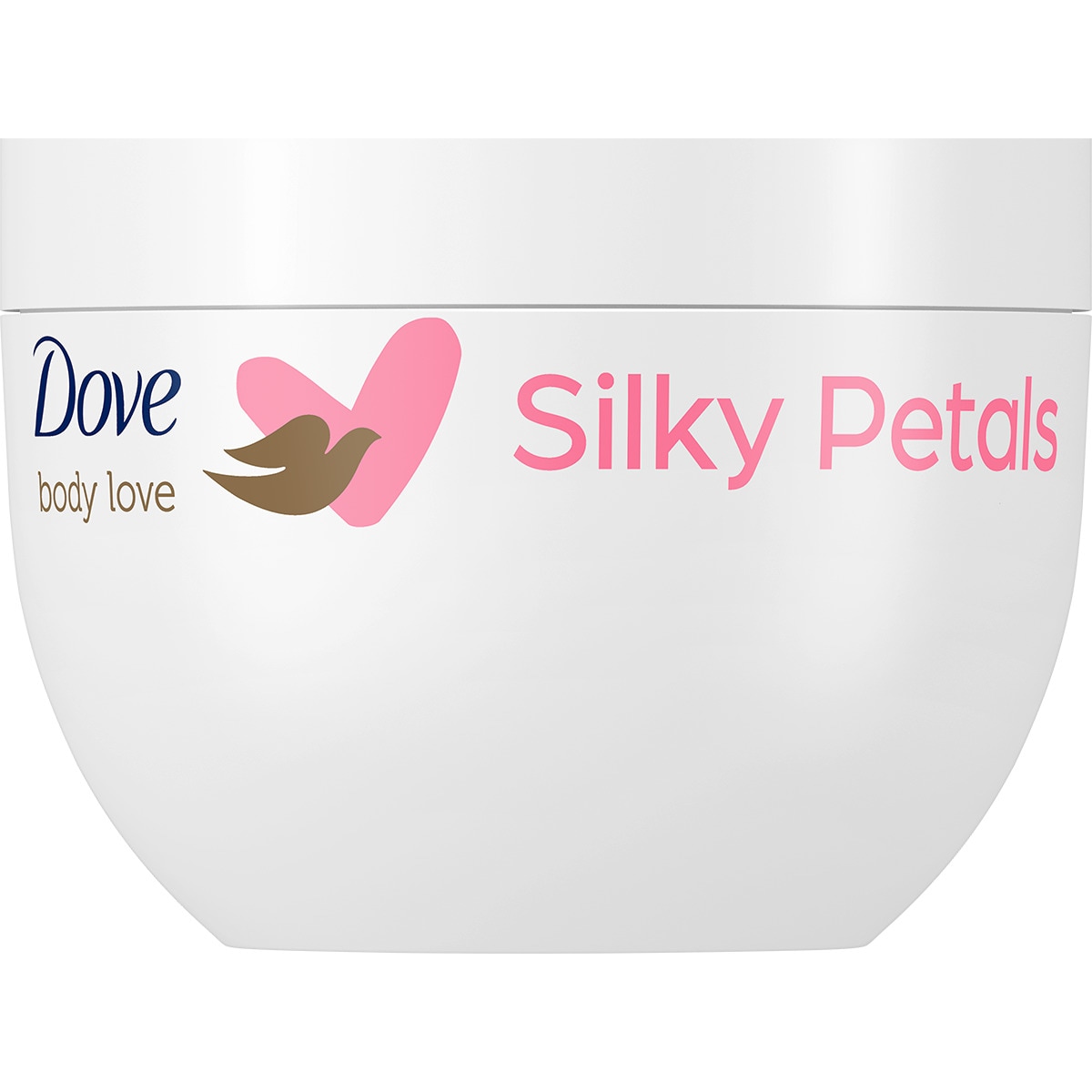 Creme de Corpo Silky Petals embalagem 300 ml