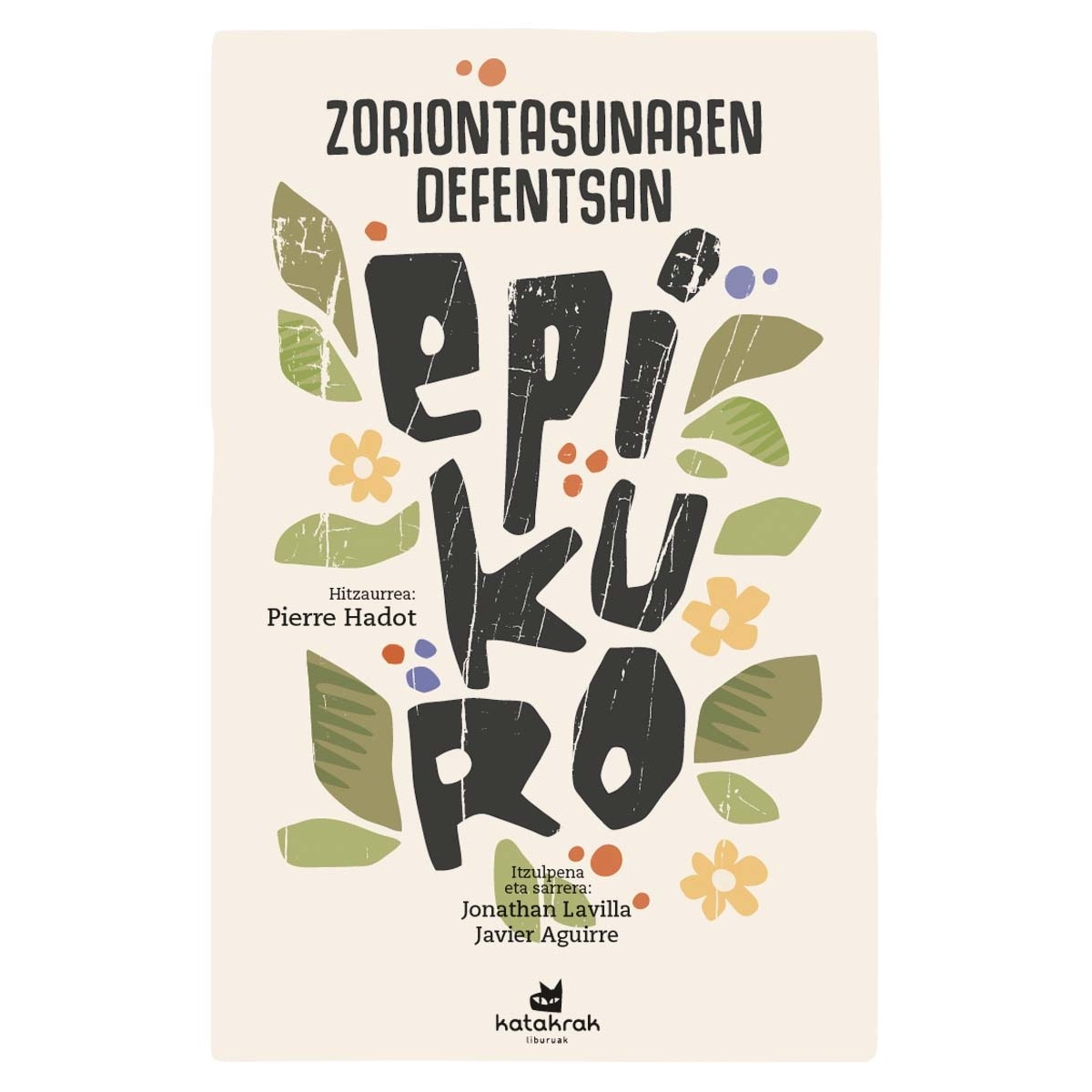 Zoriontasunaren defentsan (Capa mole com abas) 1