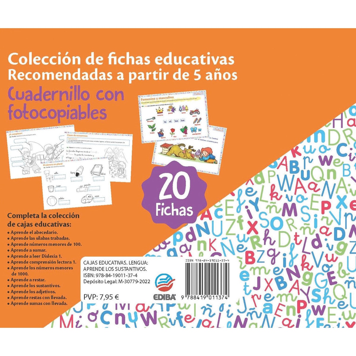Cajas Educativas. Lengua: Aprende los sustantivos (Capa mole) 2