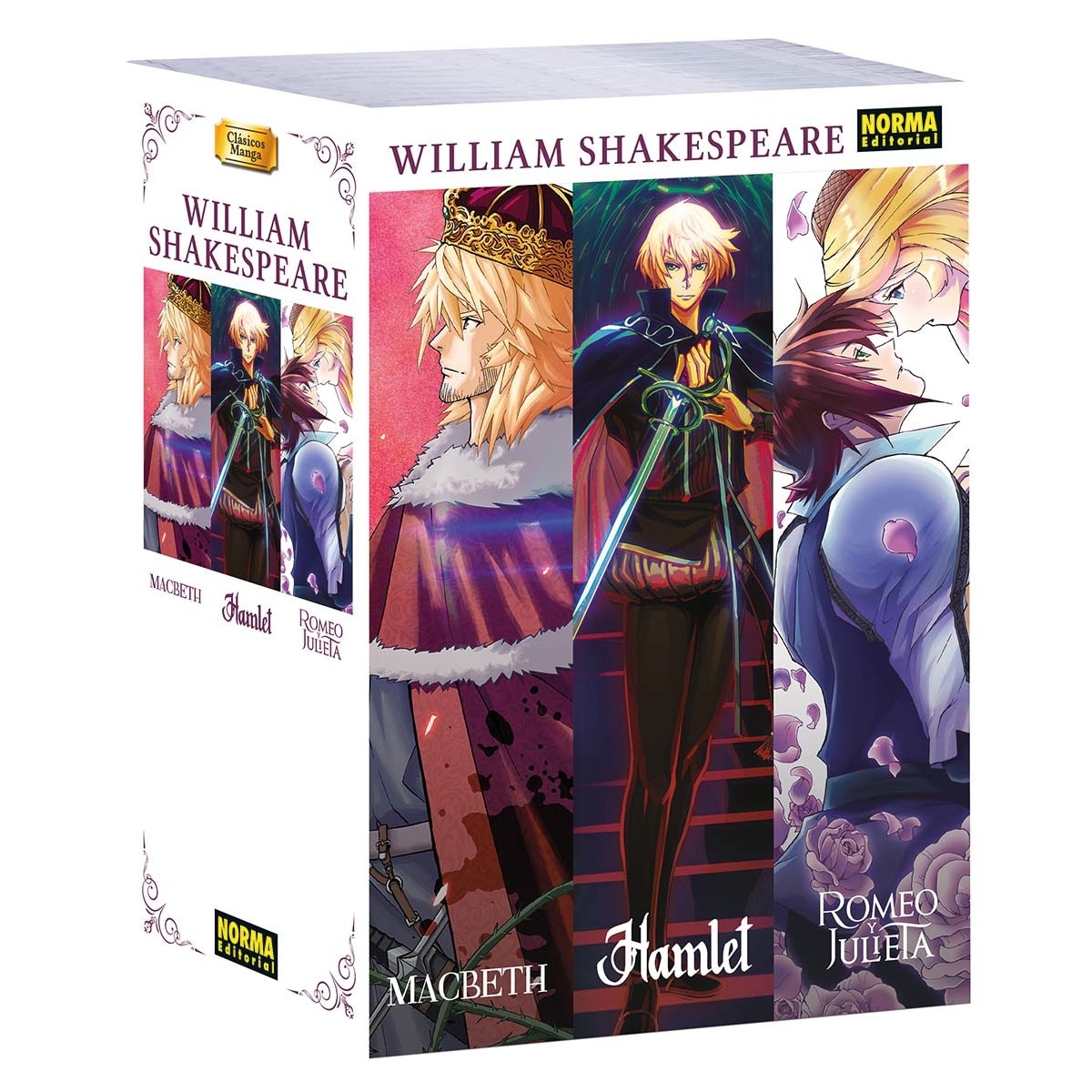 PACK CLASICOS MANGA: WILLIAM SHAKESPEARE 1