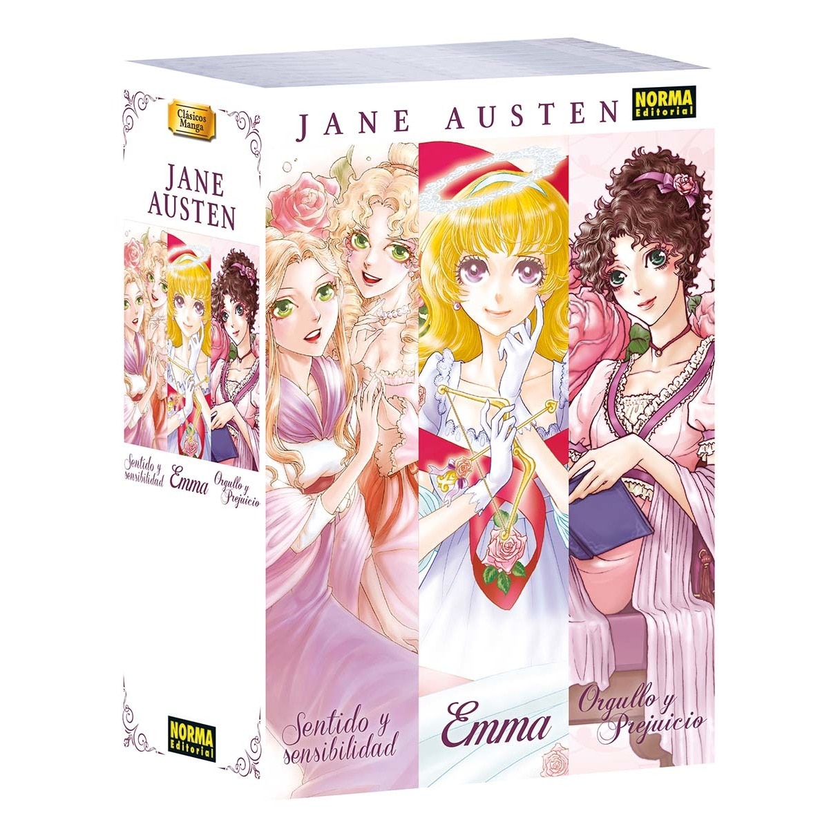 PACK CLASICOS MANGA: JANE AUSTEN 1