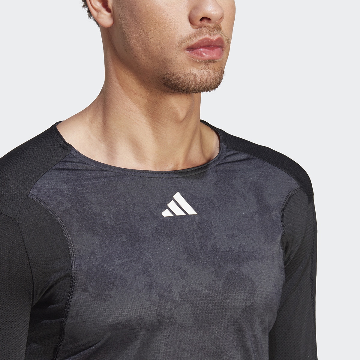 T-shirt de Ténis e Pádel Paris Adidas Cinzento / Preto-4