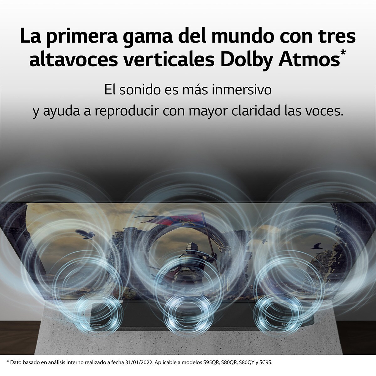 Barra de Sonido LG 2023 SC9S OLED-evo C, 400W, Dolby Atmos, DTS:X, Eco Friendly Negro-7