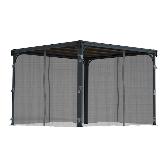 Imagen 0 de Mosquitera para Cenadores Palermo 295 x 295 y 360 x 360, Martinique 360 x 296 y Milano 309 x 309 - 4 piezas