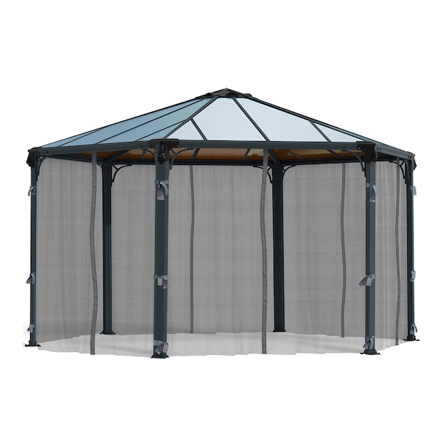 Imagen 0 de Cortinas para Cenador Hexagonal Mónaco - 6 piezas