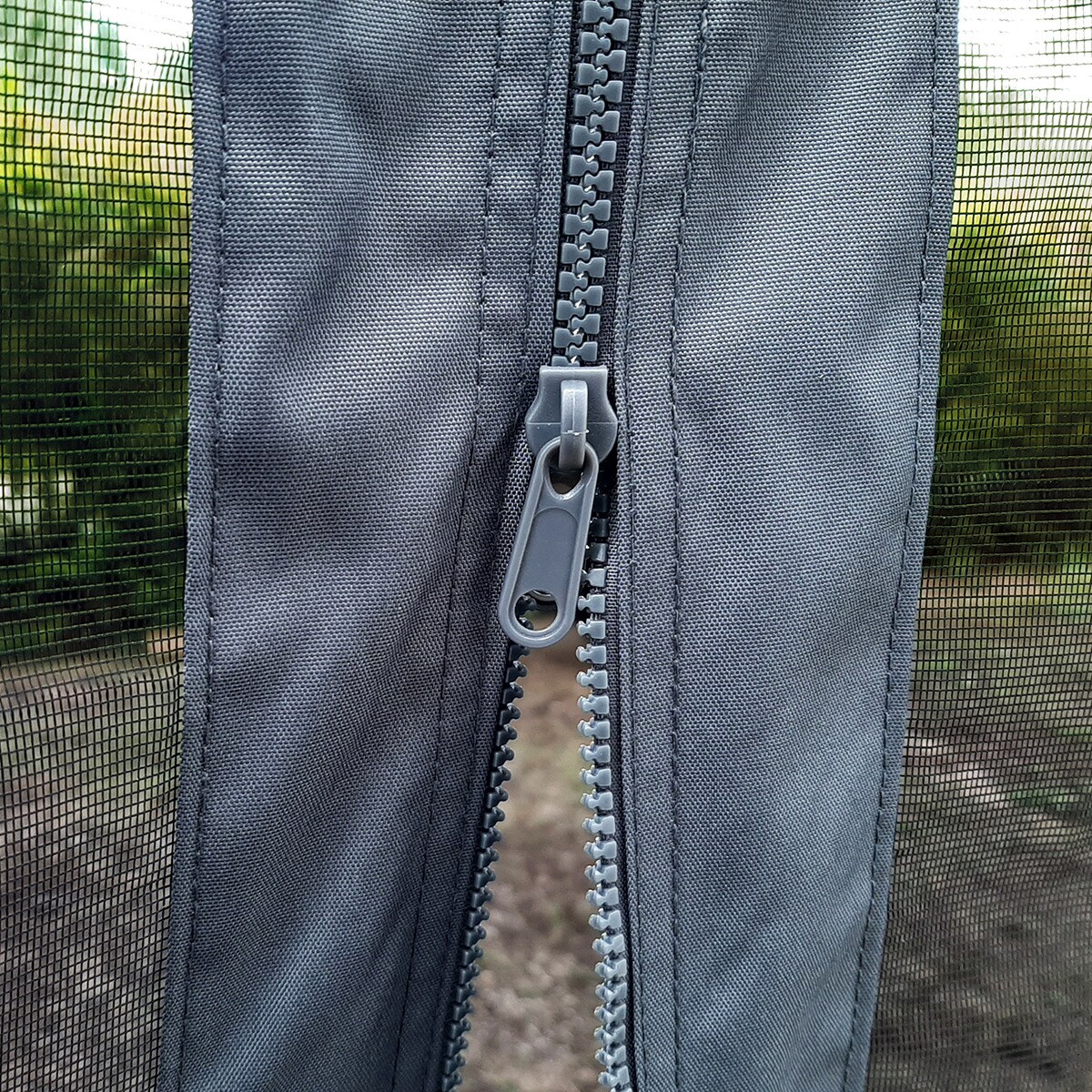 Mosquitera para Cenador Dallas 425 x 363 - 4 piezas Gris oscuro-4