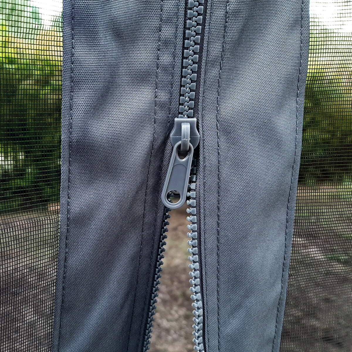 Mosquitera para Cenador Dallas 611 x 363 - 4 piezas Gris oscuro-5